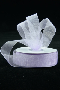 Organza Ribbon , Lavender, 7/8 Inch x 25 Yards (1 Spool) SALE ITEM